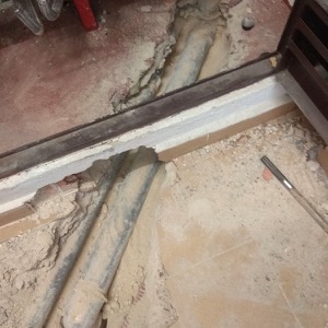 Sustitución de tramo de tubería general afectada por corrosión en Alcorcón