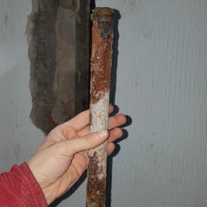 Cambio de tubería afectada por corrosión